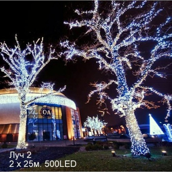 LED гирлянда на деревья Гирлянда.рф G05-1755 светодиодный занавес гирлянда рф g05 1745
