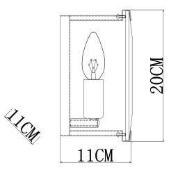 Бра Divinare 1100/02 AP-1