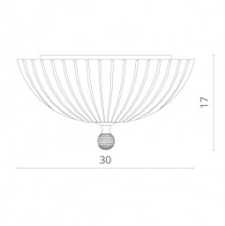 Накладной светильник Divinare 4001/02 PL-2