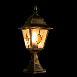 Садово-парковый светильник ARTE Lamp A1014FN-1BN