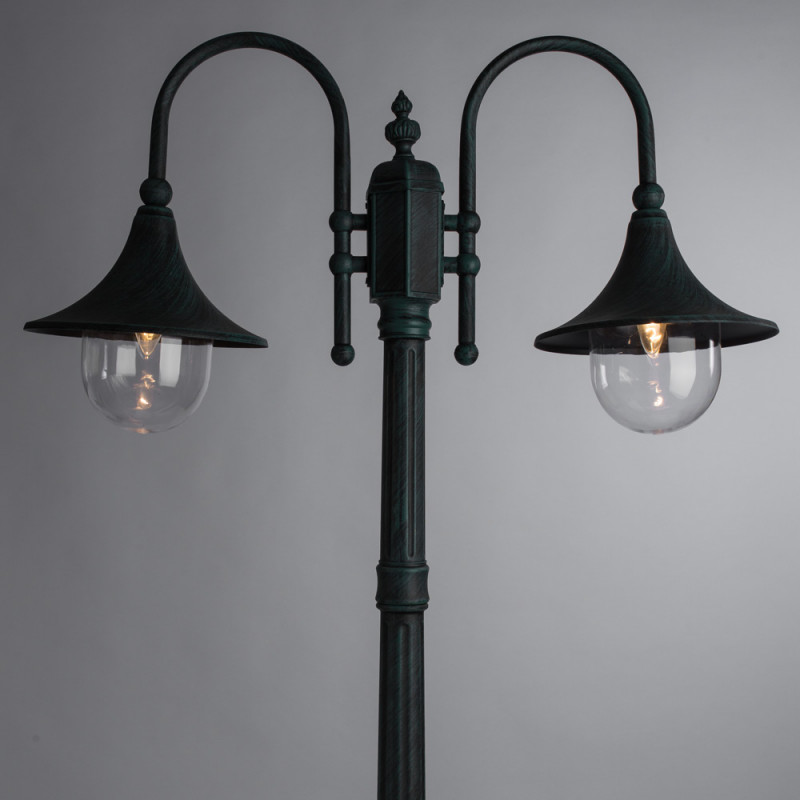 Садово-парковый светильник ARTE Lamp A1086PA-2BG