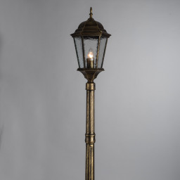Садово-парковый светильник ARTE Lamp A1207PA-1BN
