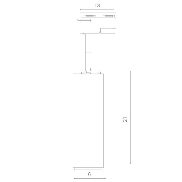 Светильник на шине ARTE Lamp A1412PL-1BK