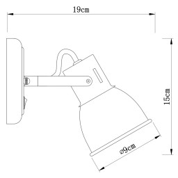 Спот ARTE Lamp A1677AP-1BK