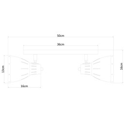 Спот ARTE Lamp A2215AP-2WH