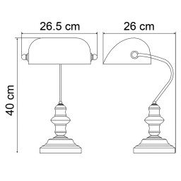 Настольная лампа ARTE Lamp A2491LT-1GO