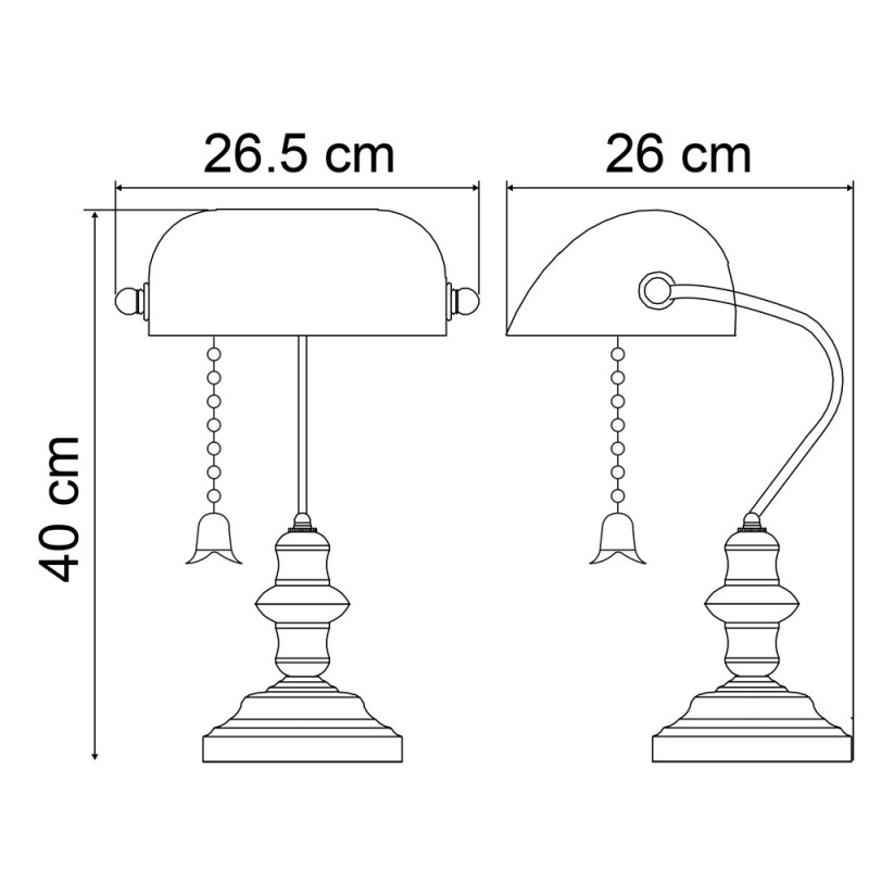 Настольная лампа ARTE Lamp A2493LT-1AB