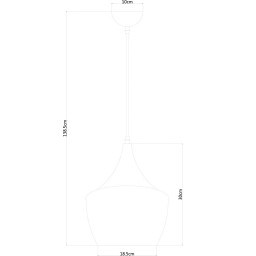 Подвесной светильник ARTE Lamp A3407SP-1BK