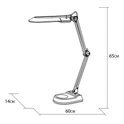 Настольная лампа ARTE Lamp A5810LT-1SI