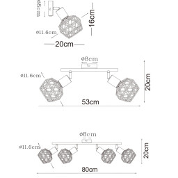 Спот ARTE Lamp A6141AP-1WH