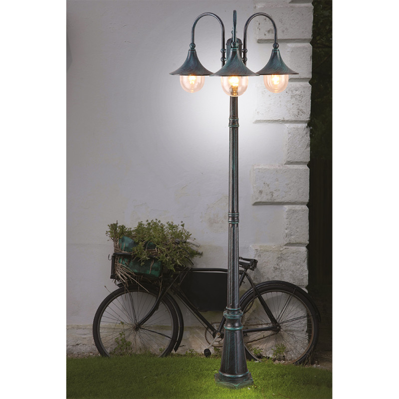 Садово-парковый светильник ARTE Lamp A1086PA-3BG