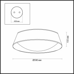 Накладной светильник Odeon Light 4157/5C