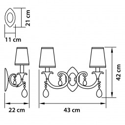 Бра Lightstar 691622