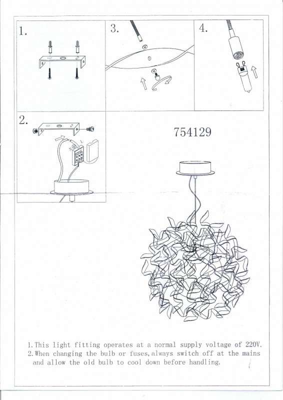 Подвесная люстра Lightstar 754129