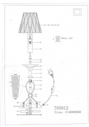 Настольная лампа Lightstar 705912