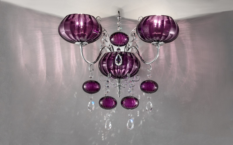 Бра Masiero Purple Globe / A2+3