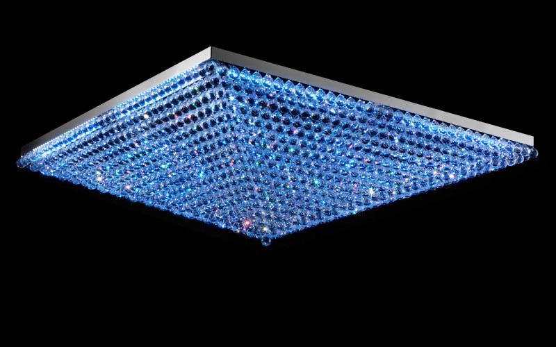 Накладная люстра Masiero VE 809 LED RGB CRYSTALS FROM SWAROWSKI