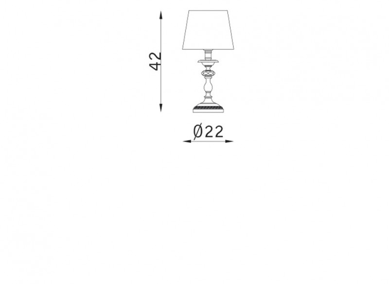 Настольная лампа Zonca 10366/120+106/083