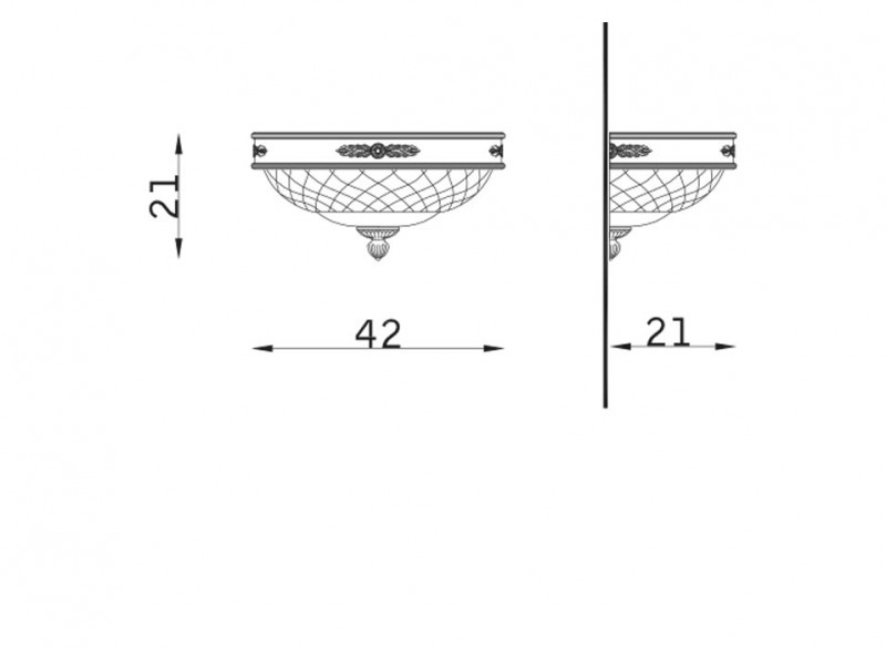 Бра Zonca 31058/125/VSC