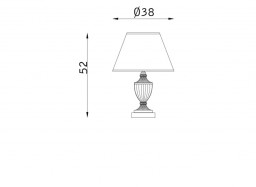 Настольная лампа Zonca 32195/106/CR/023