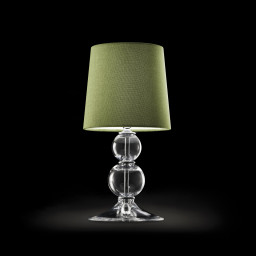 Настольная лампа Italamp 225/LP trasparente/verde acido/C