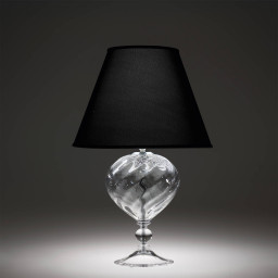 Настольная лампа Italamp 8056/LG trasparente/ponge-nero/NK
