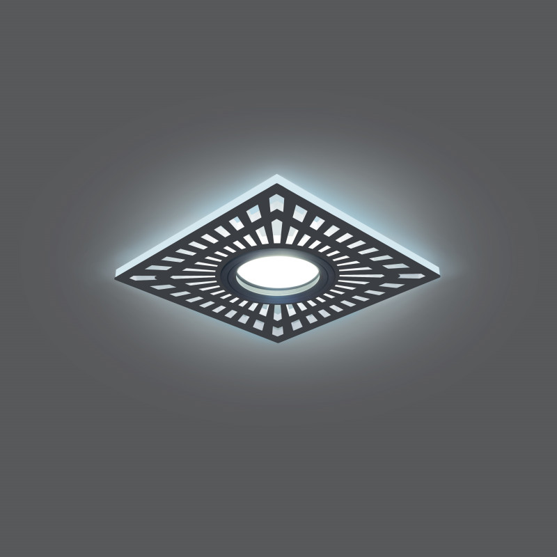 Встраиваемый светильник Gauss BL126 светильник gauss backlight bl046 кругл черный кристалл хром gu5 3 led 2700 k