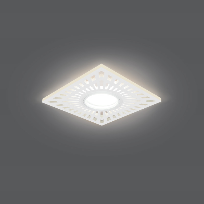Встраиваемый светильник Gauss BL127 светильник квадрат акрил 6 3w led 3000k 145 145 gauss backlight bl122