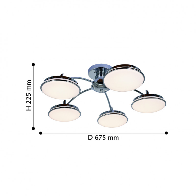 Люстра на штанге F-Promo 2472-5P