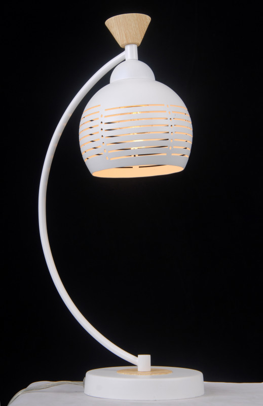 Настольная лампа Natali Kovaltseva STUTTGART 81052-1T MATT WHITE цена и фото
