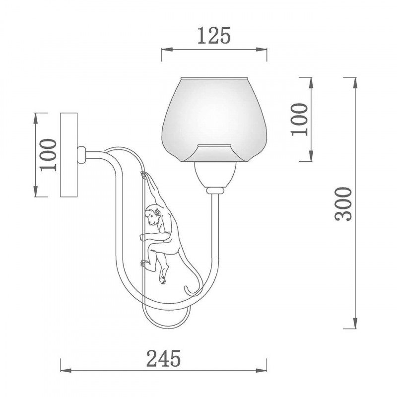 Бра Vele Luce VL2031W01