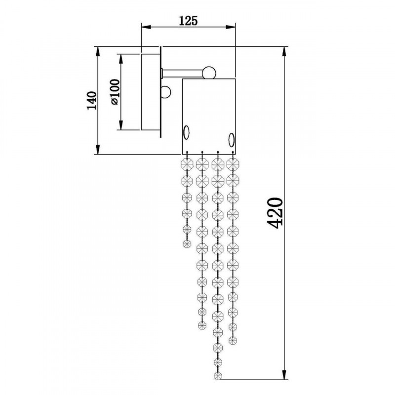 Бра Vele Luce VL1893W01