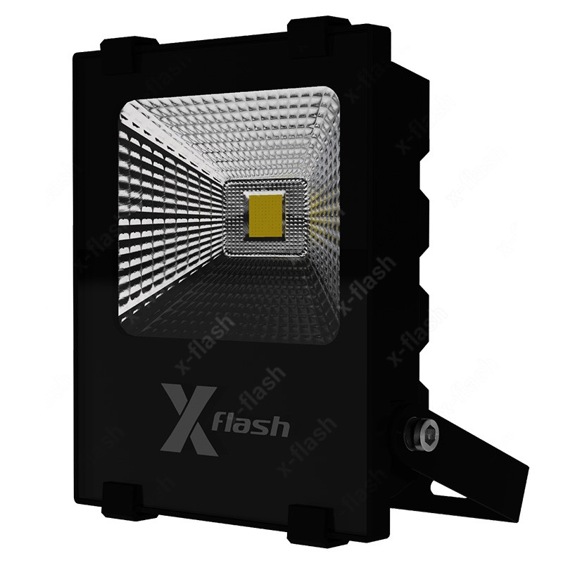 Прожектор X-Flash 49165 led rplr 160 4 8m 240v m r g b y wh f b w o flash на белом проводе без силового шнура