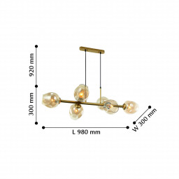 Подвесная люстра Favourite 2362-6P
