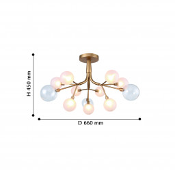 Люстра на штанге Favourite 2515-9U