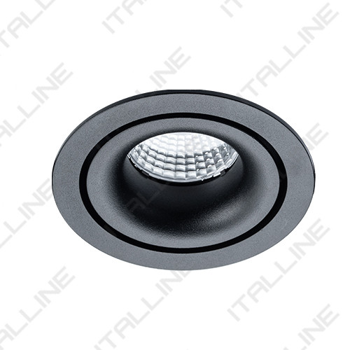 Встраиваемый светильник ITALLINE IT02-008 black встраиваемый светильник italline it02 008 dim white