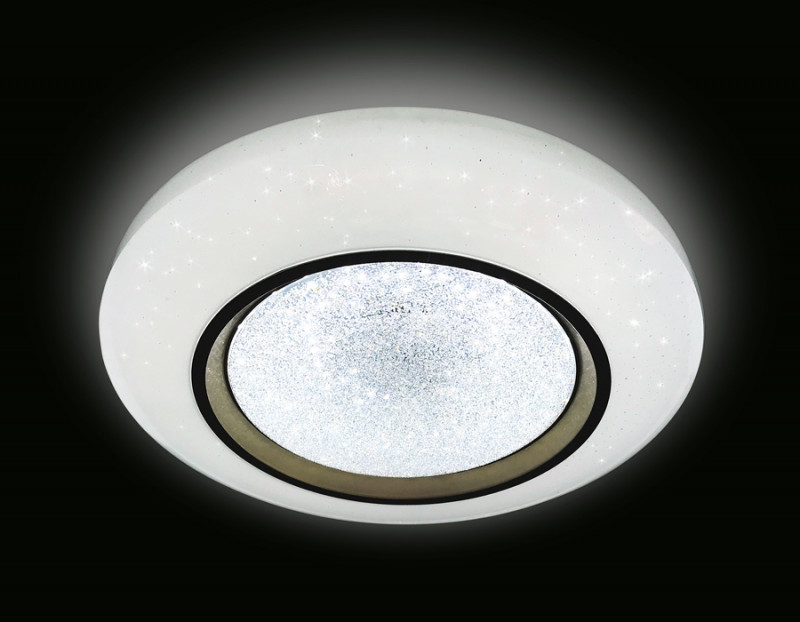 Накладной светильник Ambrella Light FS1233 WH/SD 48W D390 светильник настенно потолочный сонекс pale 48w 390 390 цвет дерево ду