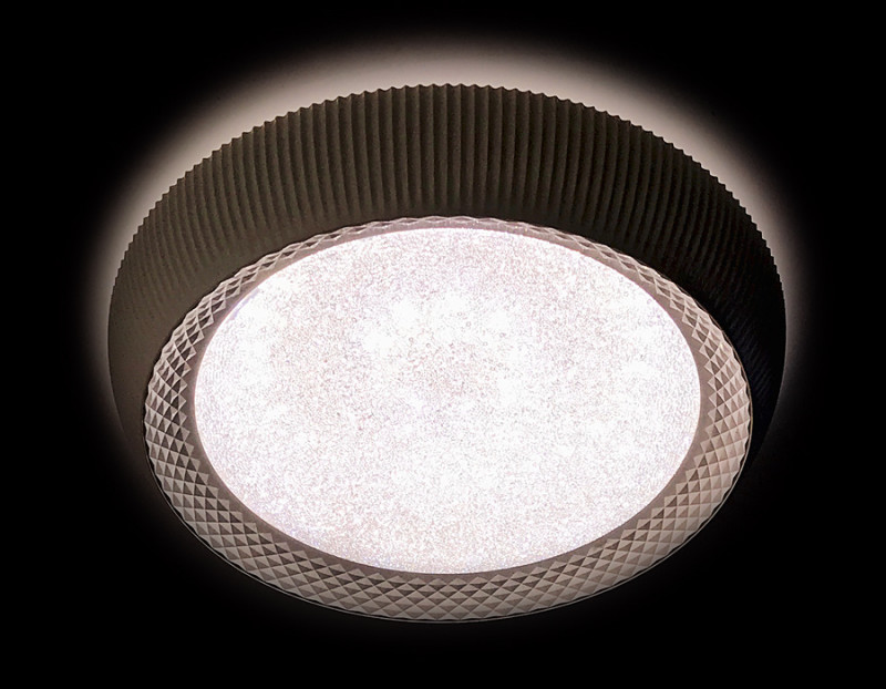 Накладной светильник Ambrella Light FS1240 WH/SD 48W D500