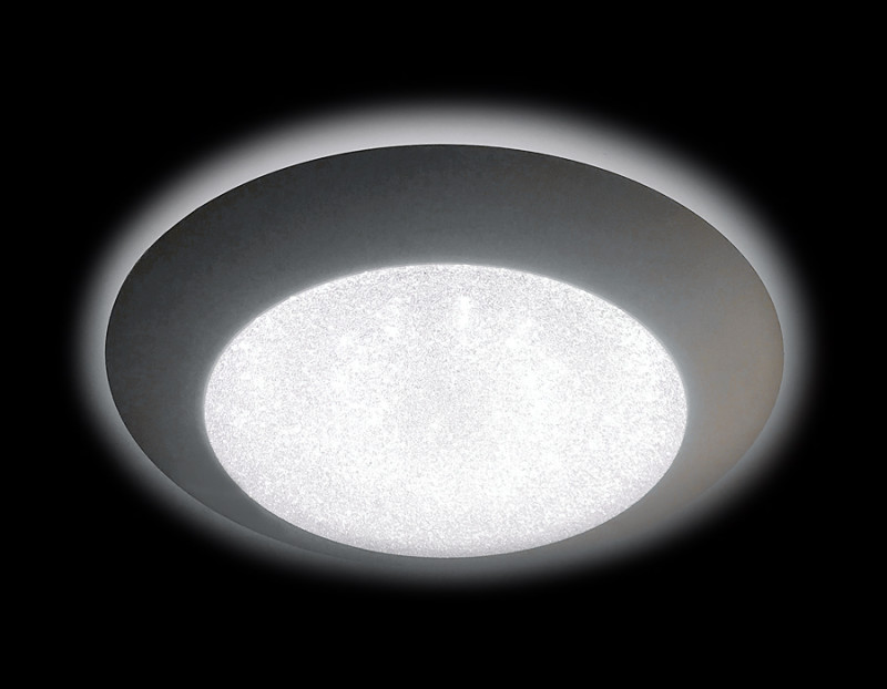 Накладной светильник Ambrella Light FS1250 WH/SD 48W D390 накладной светильник ambrella light fs1236 wh 48w d390