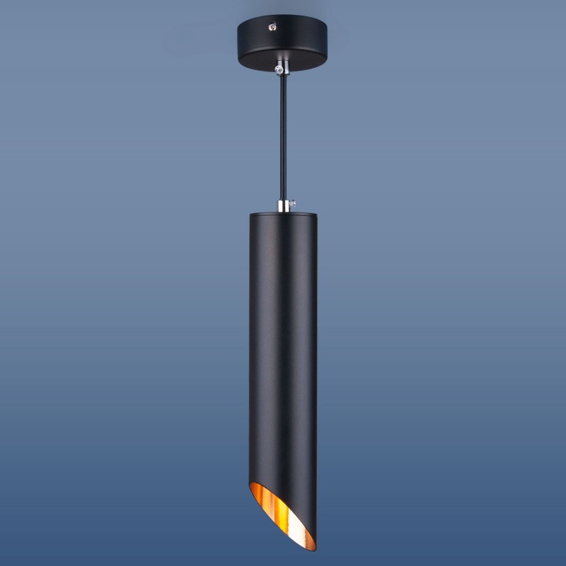 Подвесной светильник Elektrostandard 7011 MR16 BK/GD черный/золото светильник встраиваемый feron dl2902 потолочный mr16 g5 3 41138