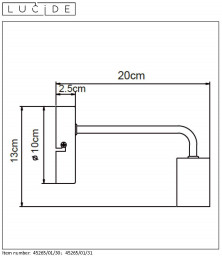 Бра LUCIDE 45265/01/30