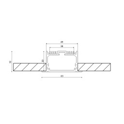 Профиль DesignLed LE.6332