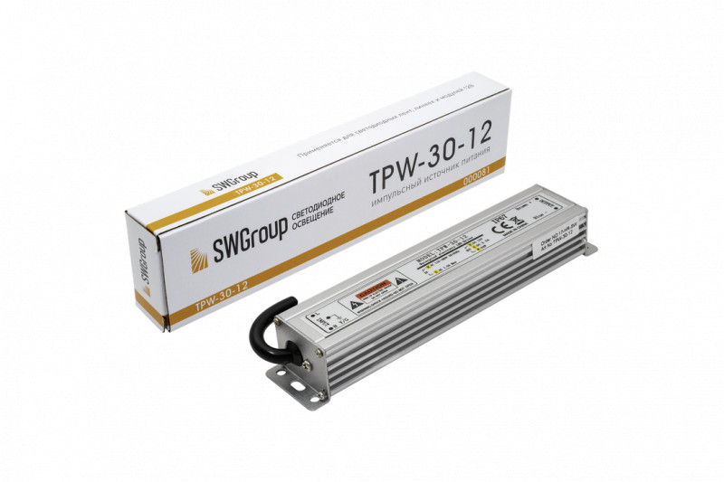 Блок питания для светодиодной ленты SWG TPW-30-12
