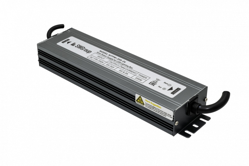 Блок питания для светодиодной ленты SWG MTPW-200-24 контроллер для светодиодной ленты rgb 72вт 144вт 01125