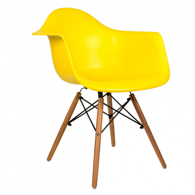 Стул Stool Group 8066 YELLOW SEAT DUAL