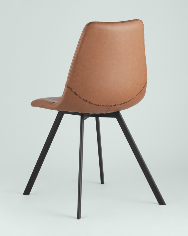 Стул Stool Group SAXON PU BROWN