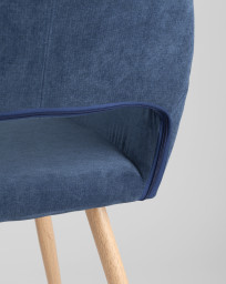 Стул Stool Group CROMWELL DARK BLUE