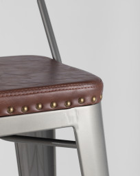 Стул Stool Group LF630A GREY 7083+PU7002