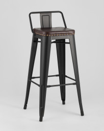 Стул Stool Group LF630A MATTE BLACK 3474+PU7005