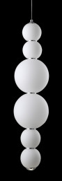 Подвесной светильник Crystal Lux DESI SP6 CHROME/WHITE